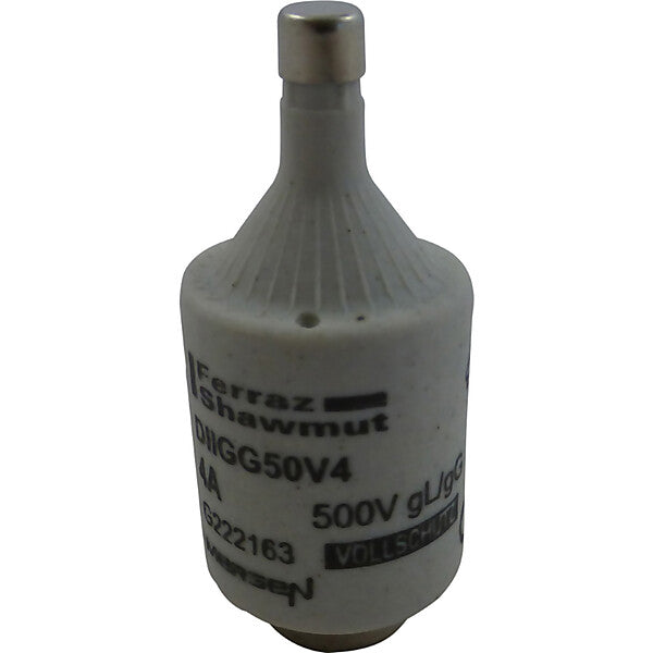 Mersen D-Sicherungseinsatz gG DII, 4A/AC500 DIIGG50V4